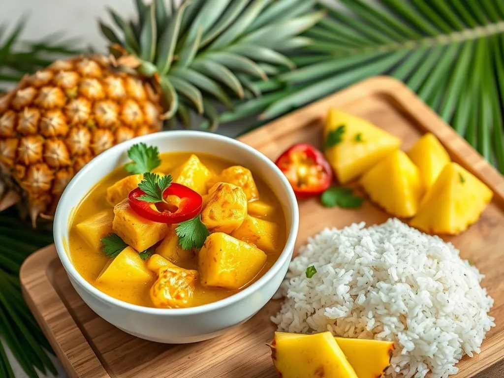 Pineapple Chicken Curry