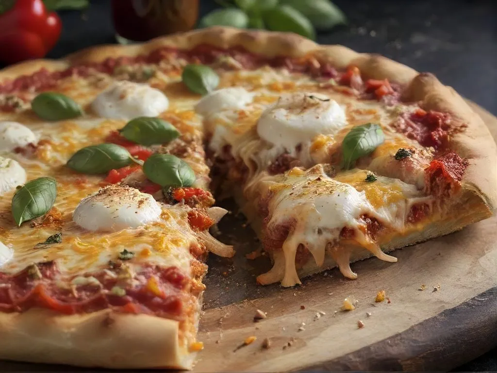 Pizza With Soy And Corn