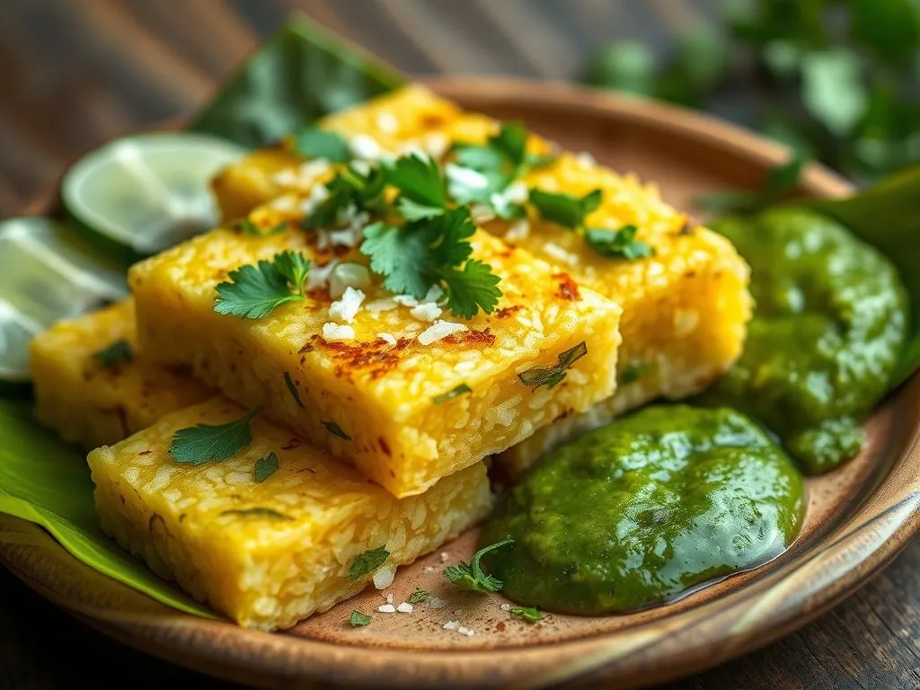 Poha Dhokla