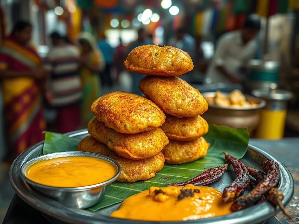 Potato Bonda Flavoured With Sambar Powder