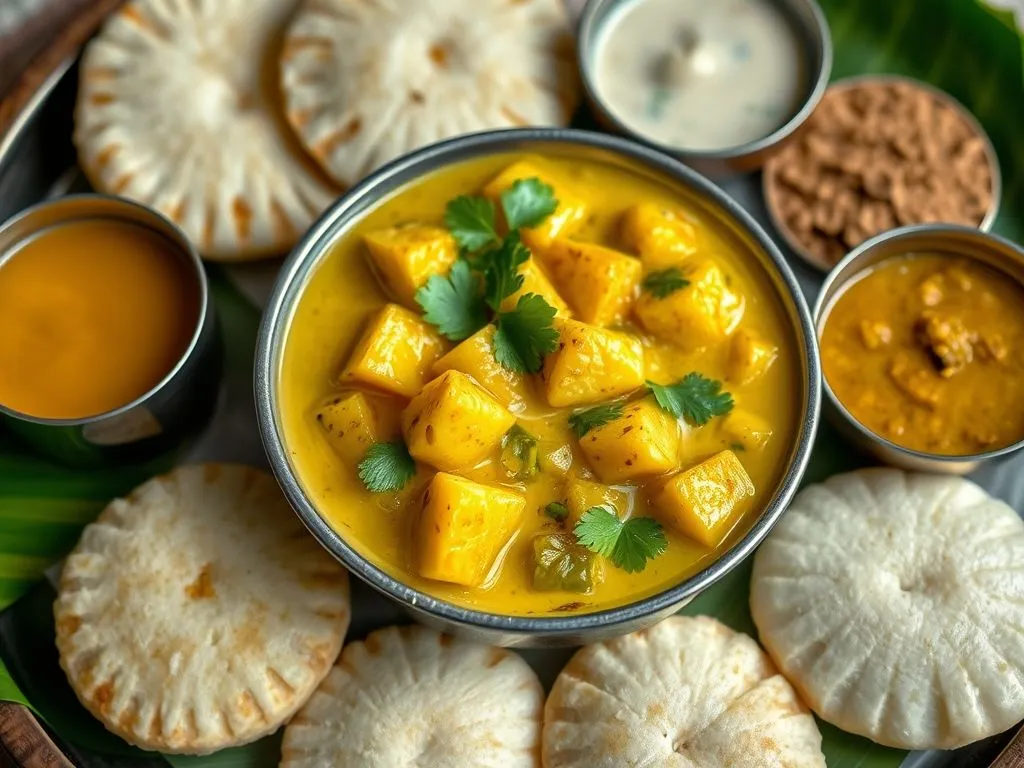 Potato Sagu for Rava Idli