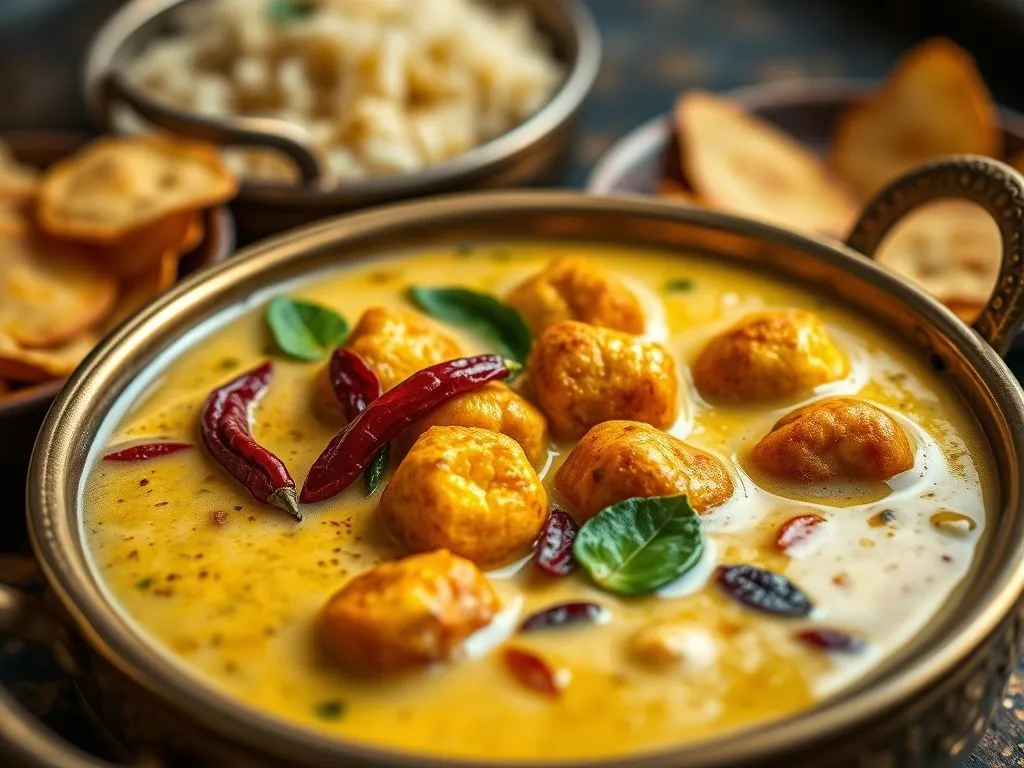 Punjabi Kadhi Pakoda