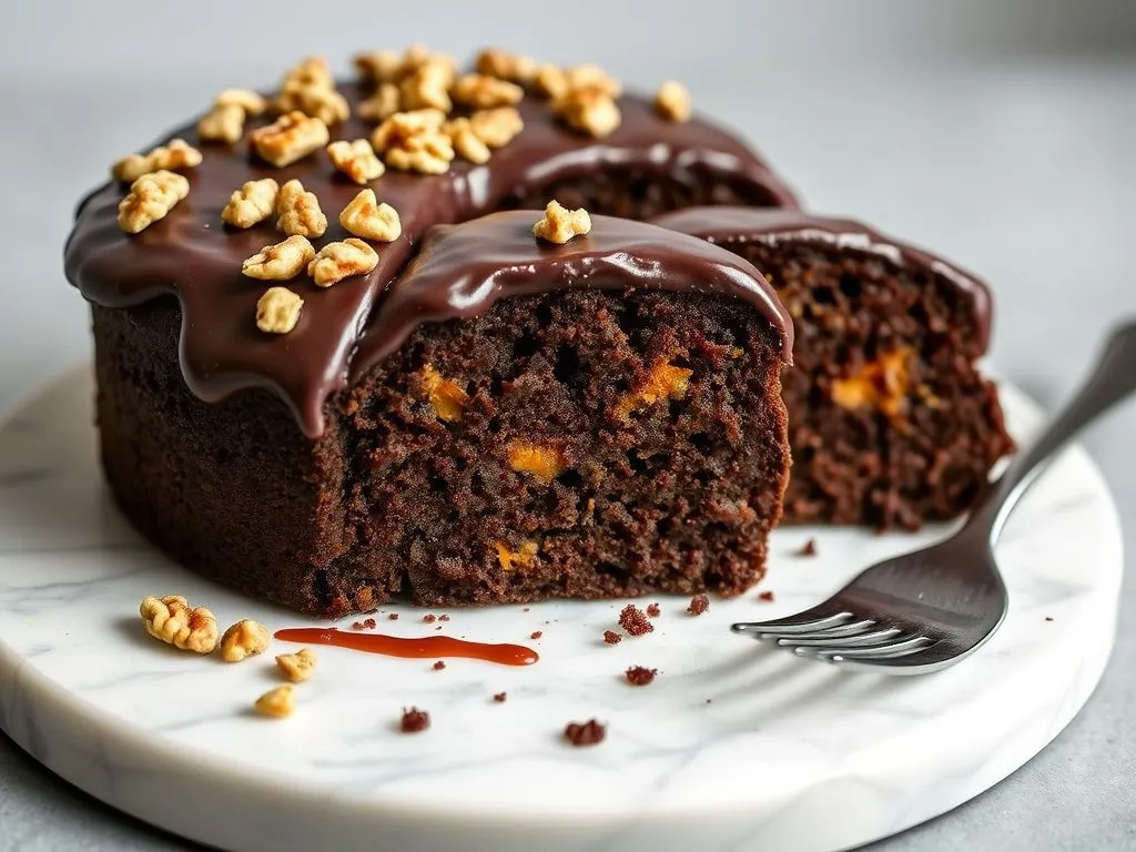Quinoa Chocolate Carrot Cake