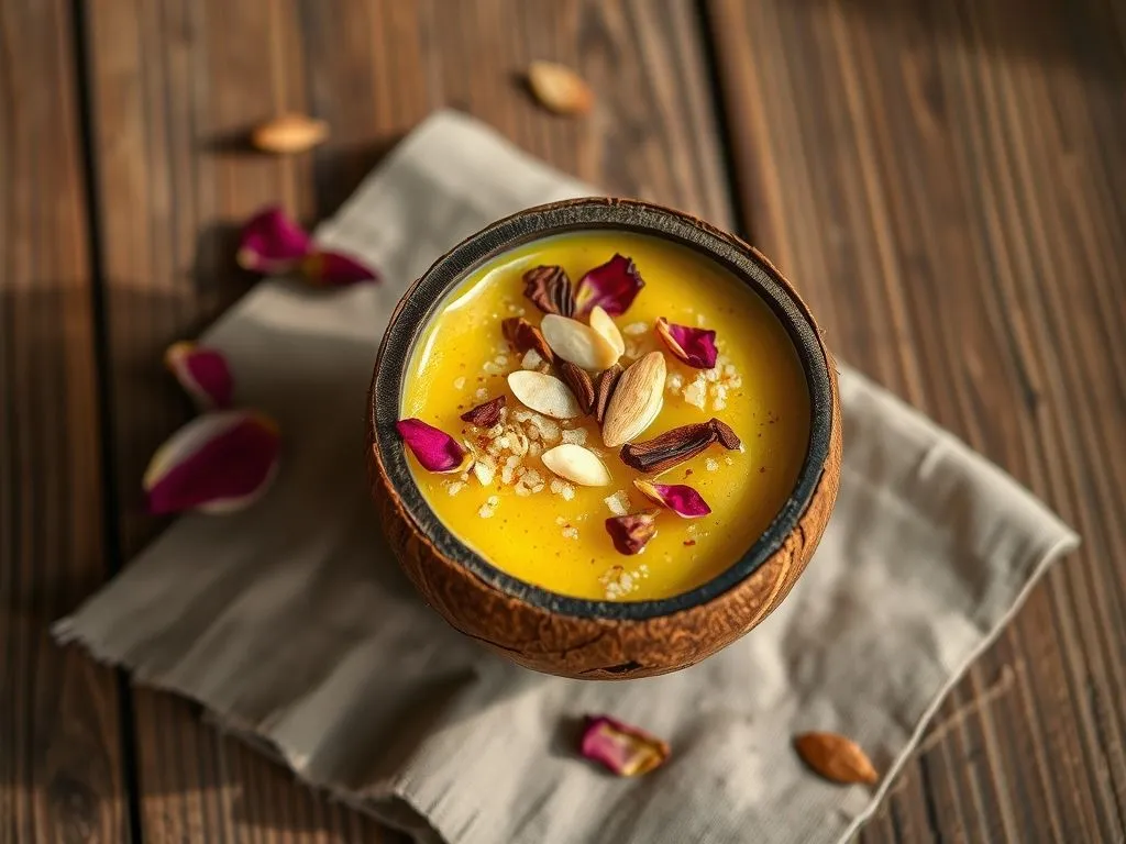 Quinoa Rice Pudding With Turmeric