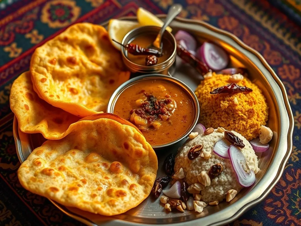Rajasthani Dal Bati Churma