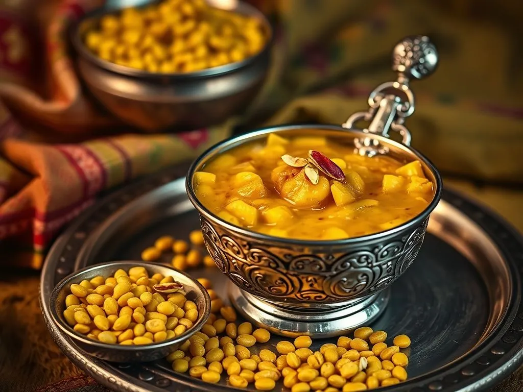 Rajasthani Green Gram Halwa