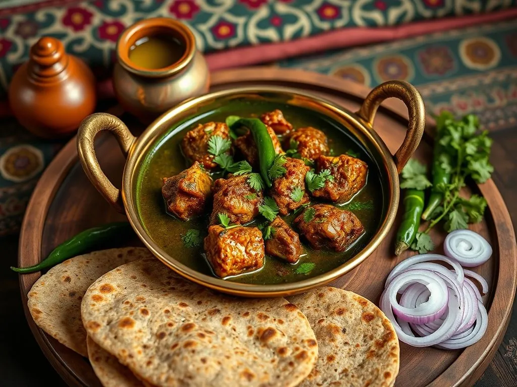 Rajasthani Hari Mirch Ka Maas