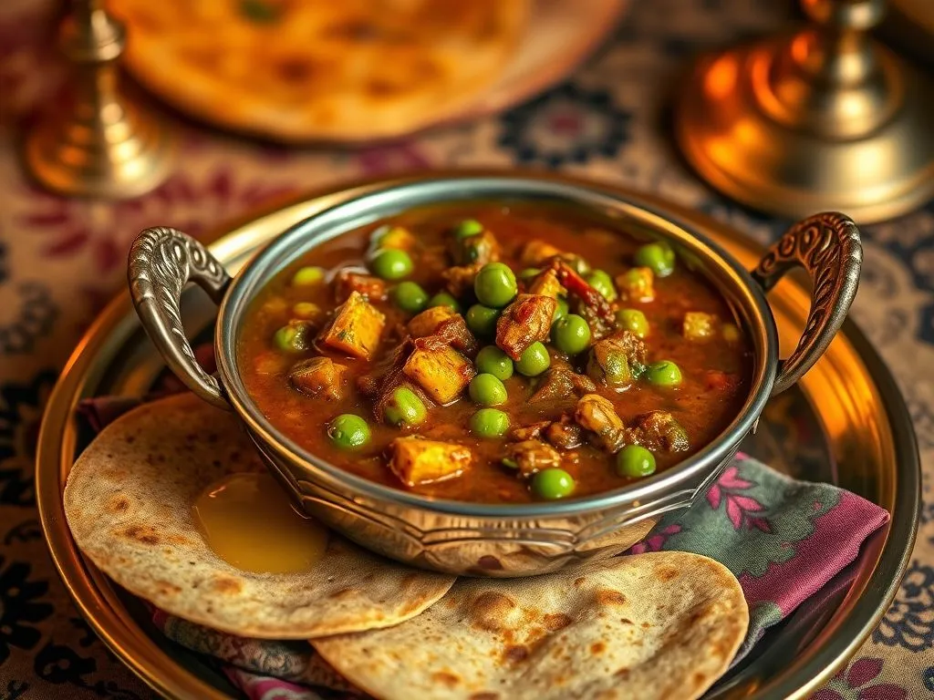 Rajasthani Khoya Matar Sabzi