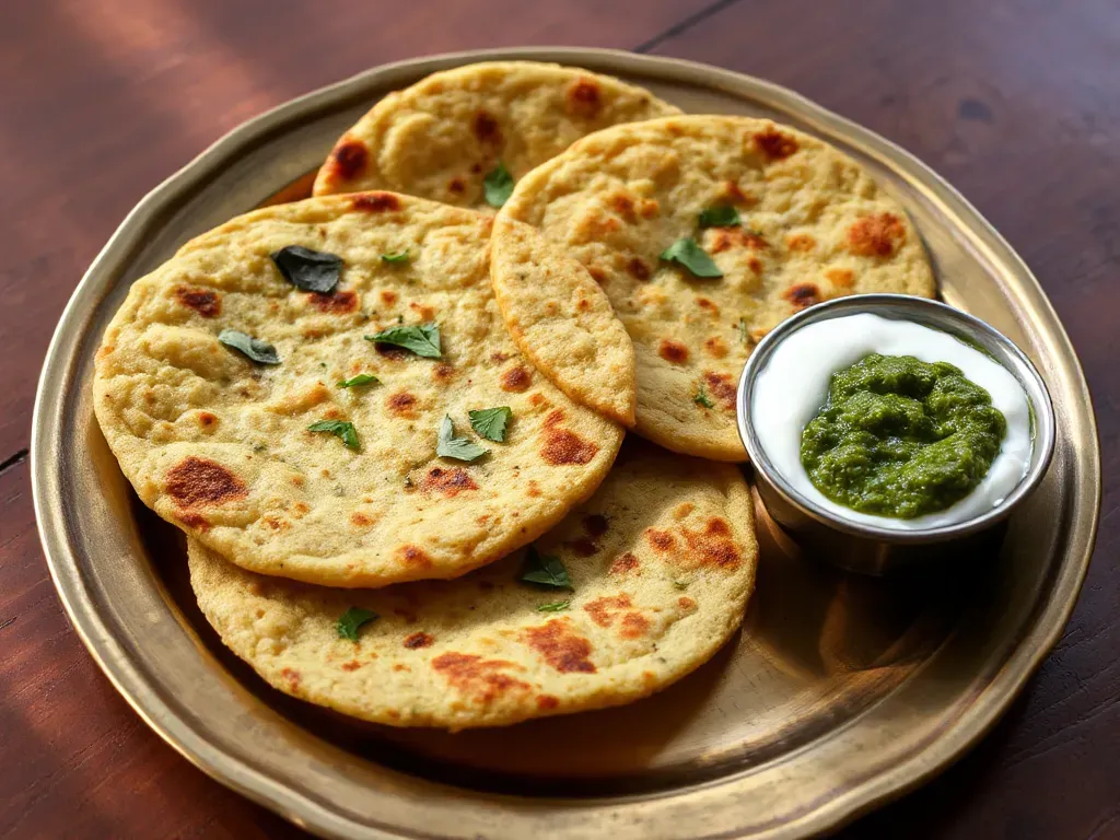 Rajgira Methi Thalipeeth