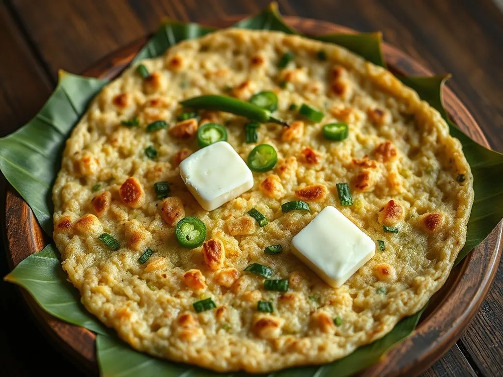 Rava Kakdi Thalipeeth (Maharashtrian Style Semolina