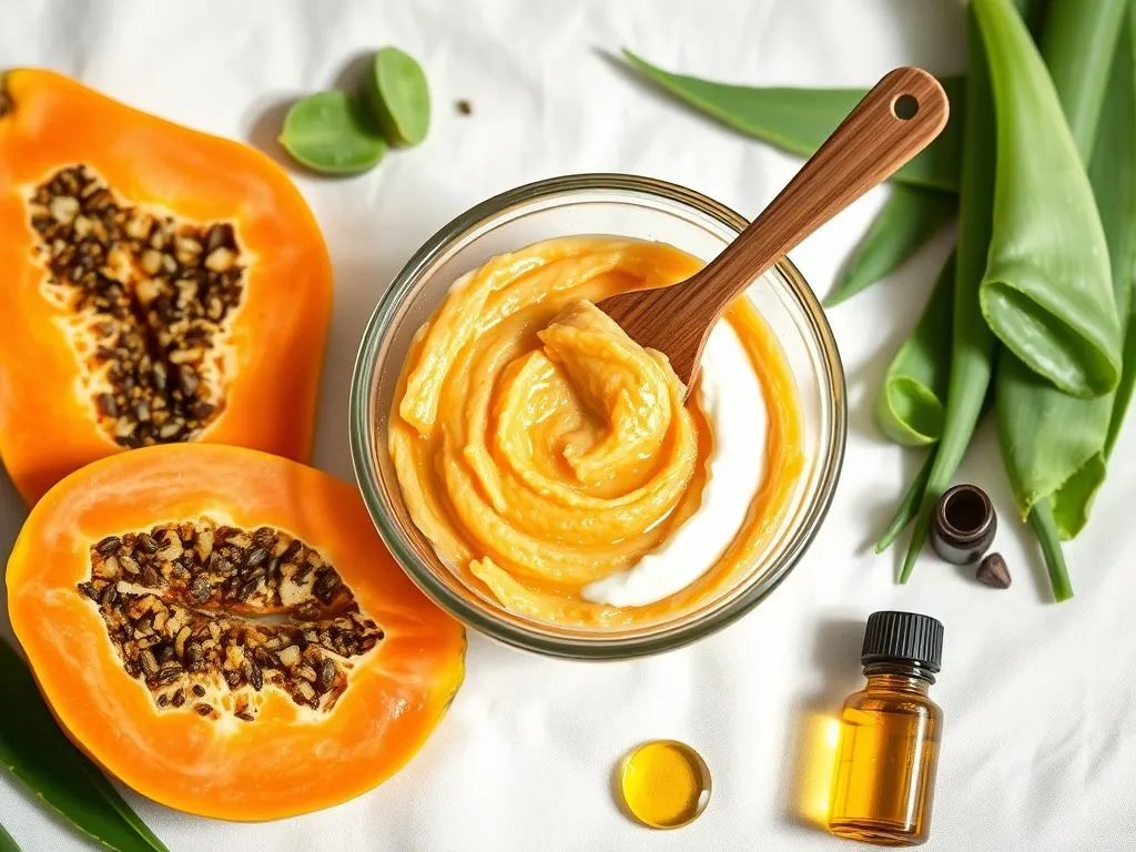 Raw Papaya Hair Coat