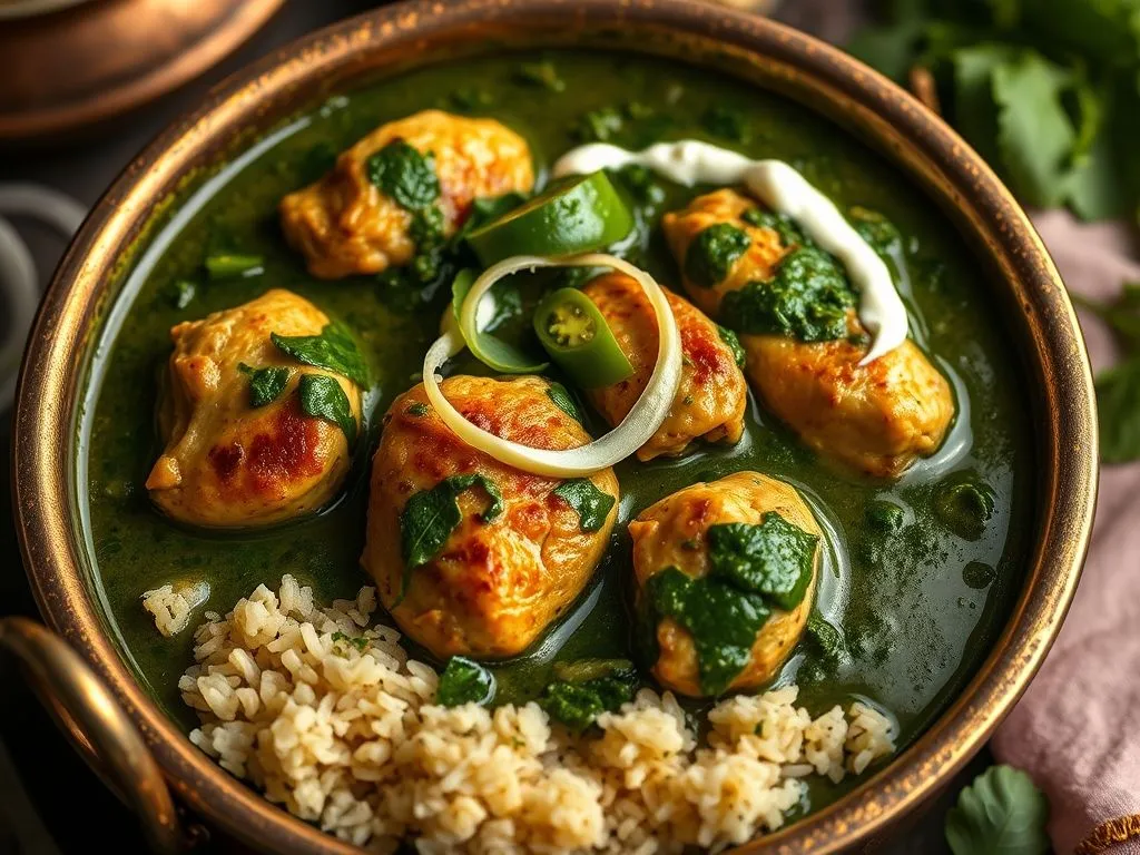 Saagwala Chicken