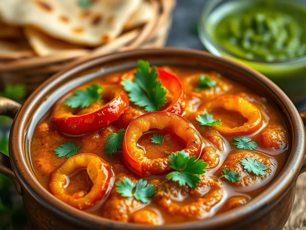 Shimla Mirch Tamatar Curry