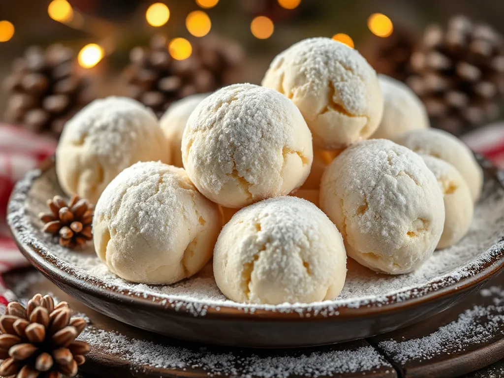Snow Drop Cookies