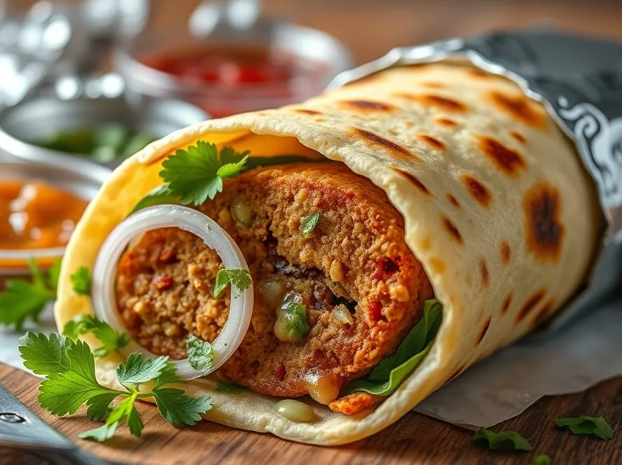 Soya Kebab Roll