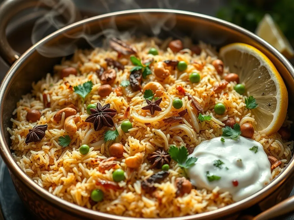 Spiced Onion Pulao