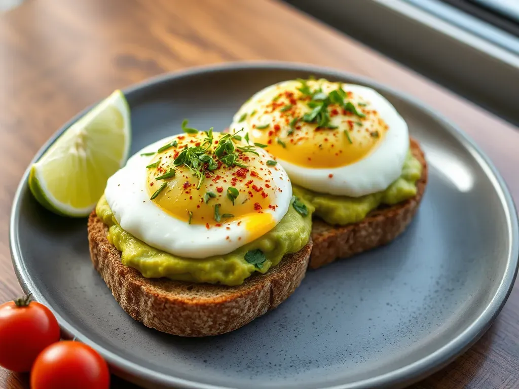 Spicy Avocado Scrambled Eggs
