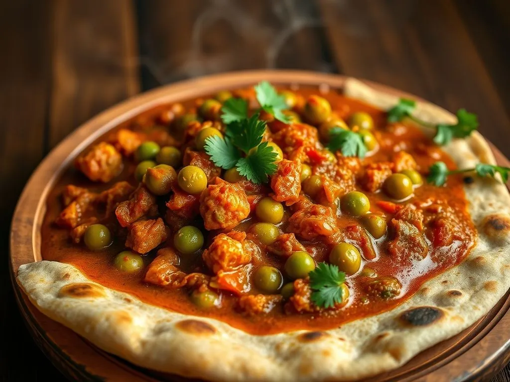Spicy Matar Masala