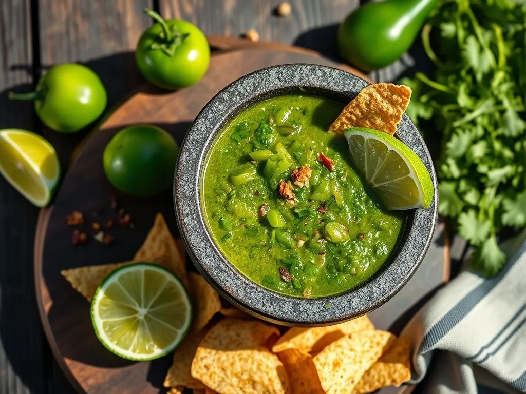 Spicy Mexican Salsa Verde