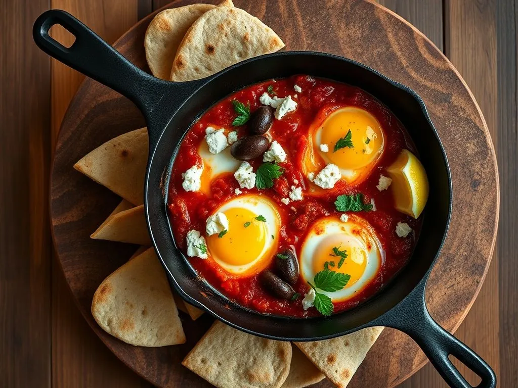 Spicy Moroccan Eggs