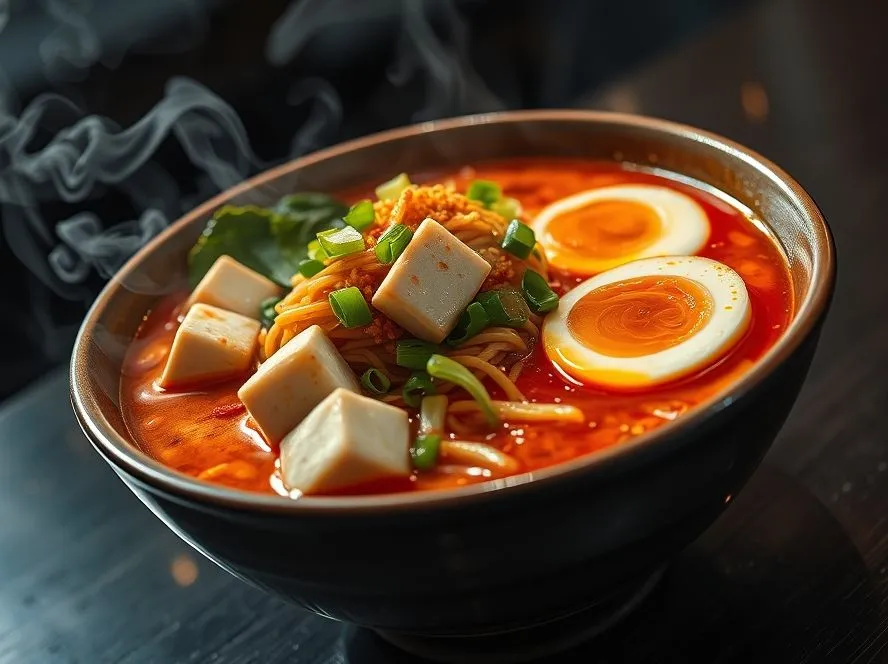 Spicy Ramen with Tofu