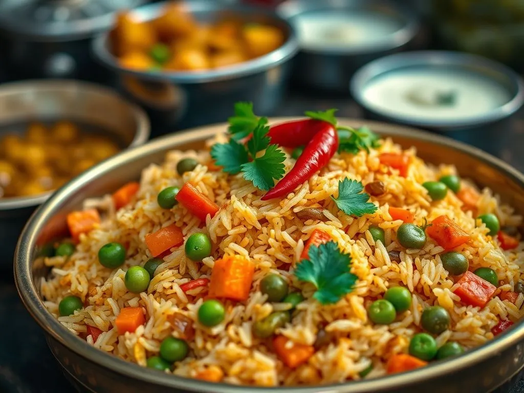 Spicy Vegetable Rice