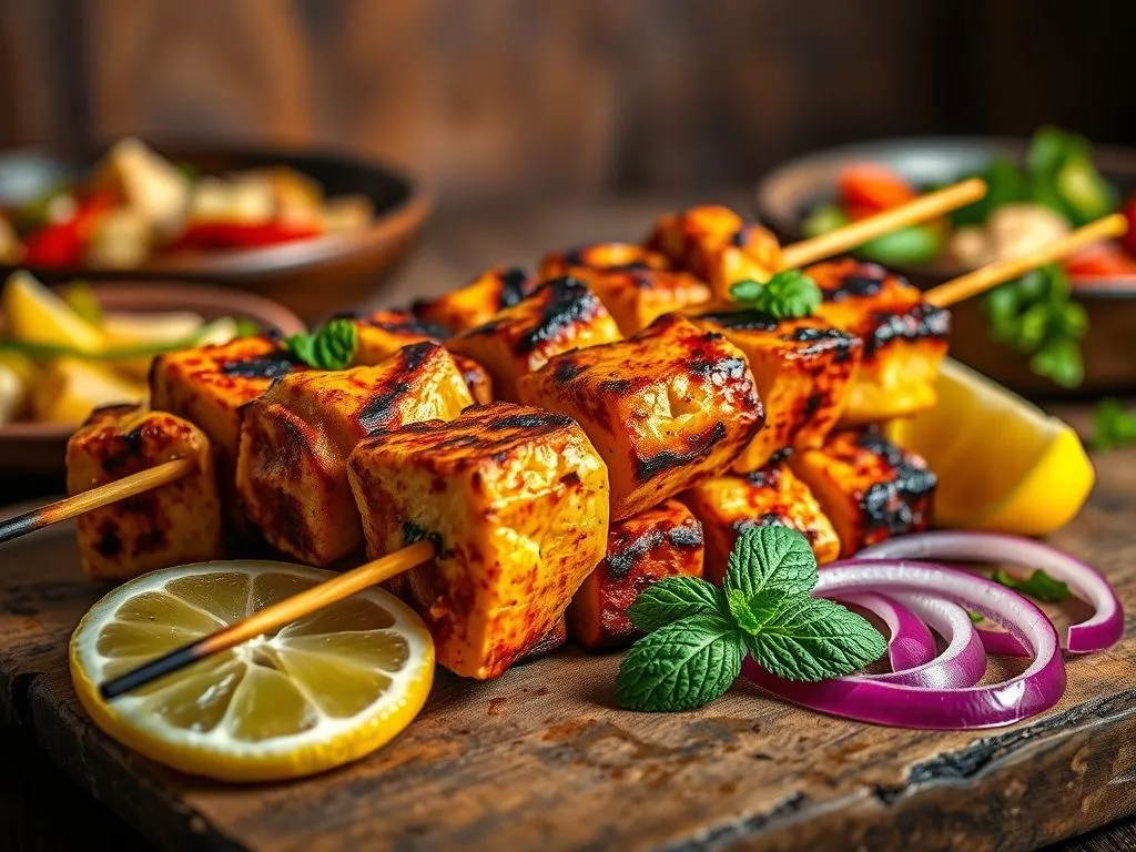 Stuffed Paneer Tikka
