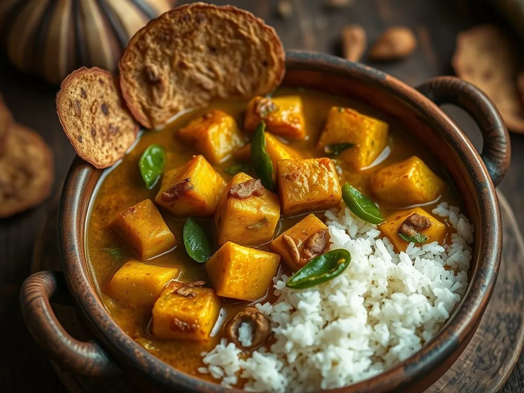 Suran Moongphali Curry