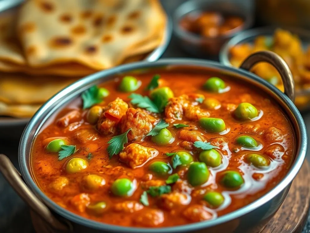 Tamatar Matar Curry