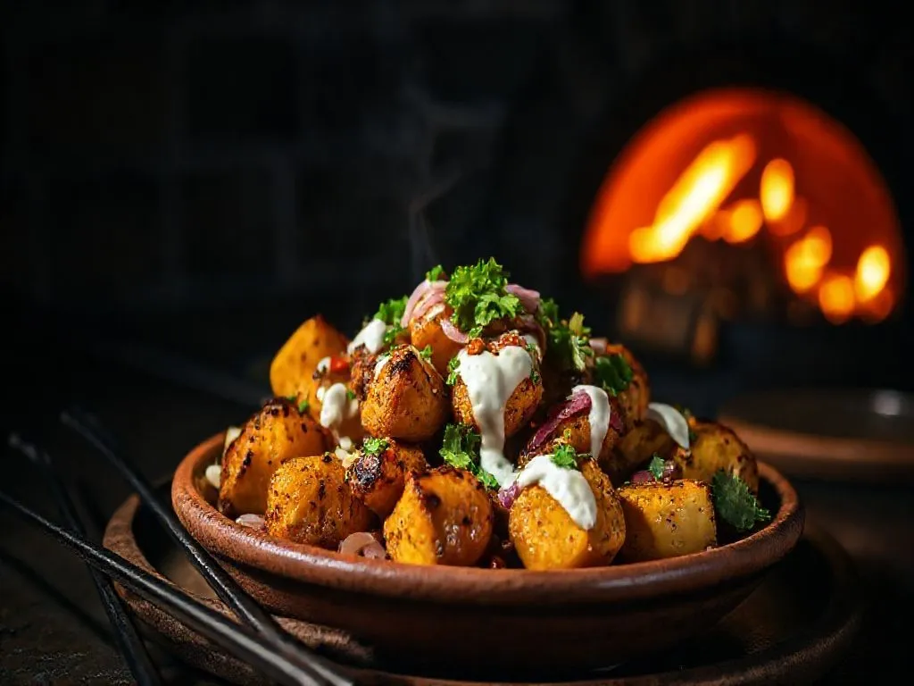 Tandoori Aloo Chaat