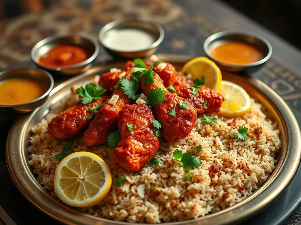 Tandoori Chicken Biryani