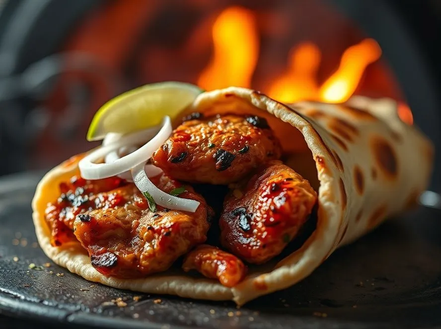 Tandoori Chicken Roll