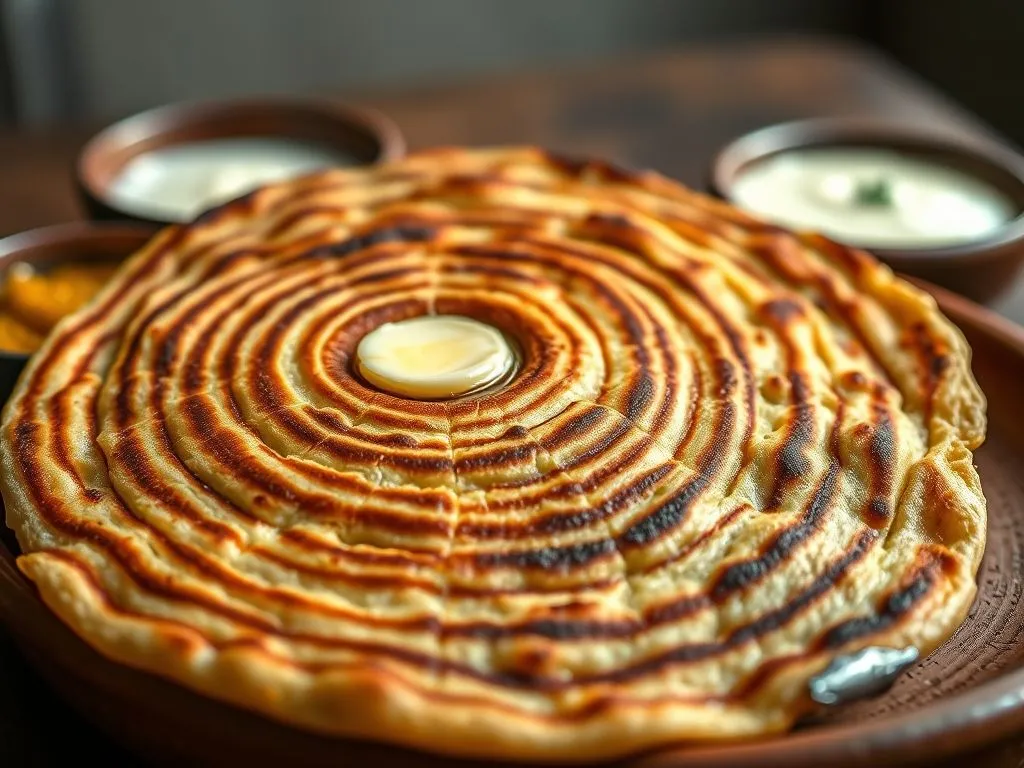 Tandoori Lachha Paratha