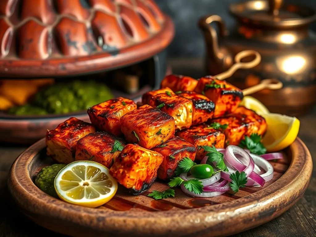 Tandoori Salmon Tikka