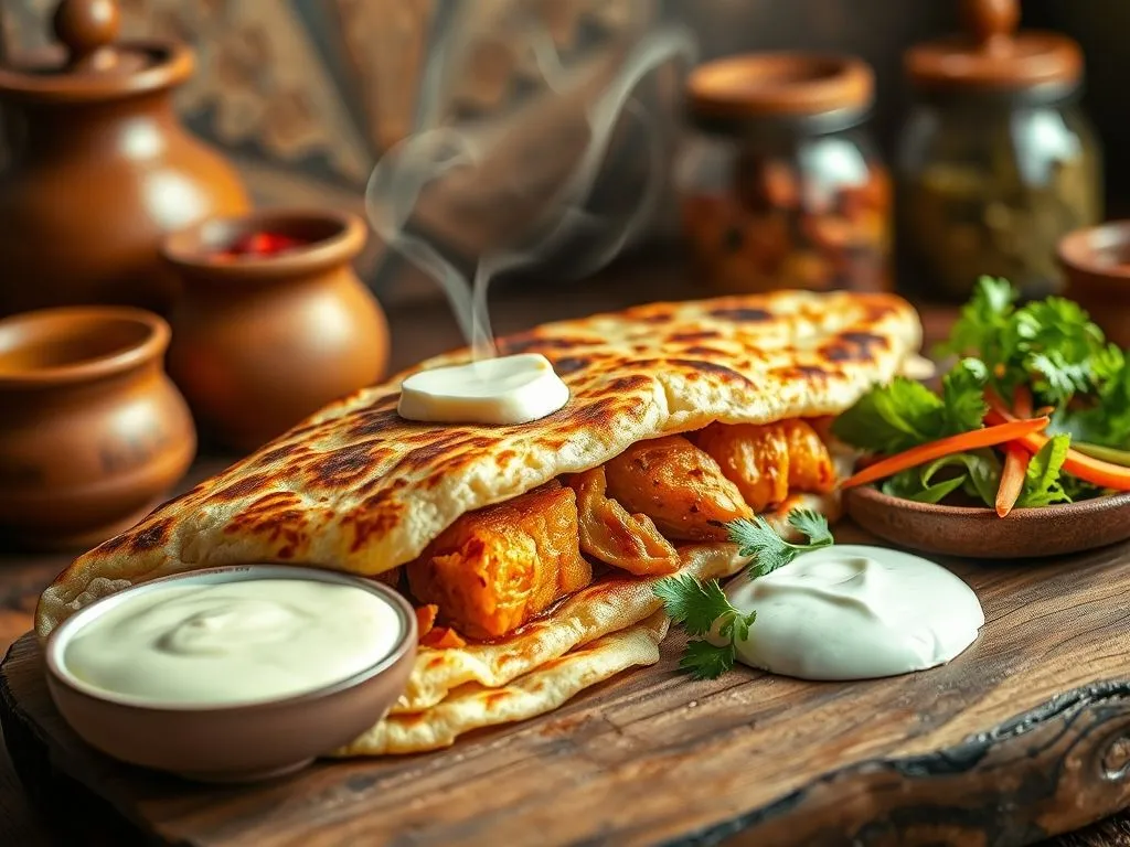 Tandoori Stuffed Paratha