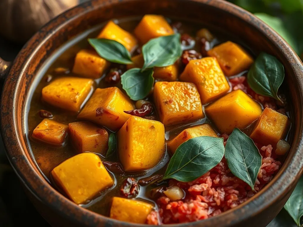 Tangy Tamarind Pumpkin Curry