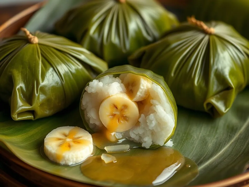 Thai Style Sweet Khao Tom