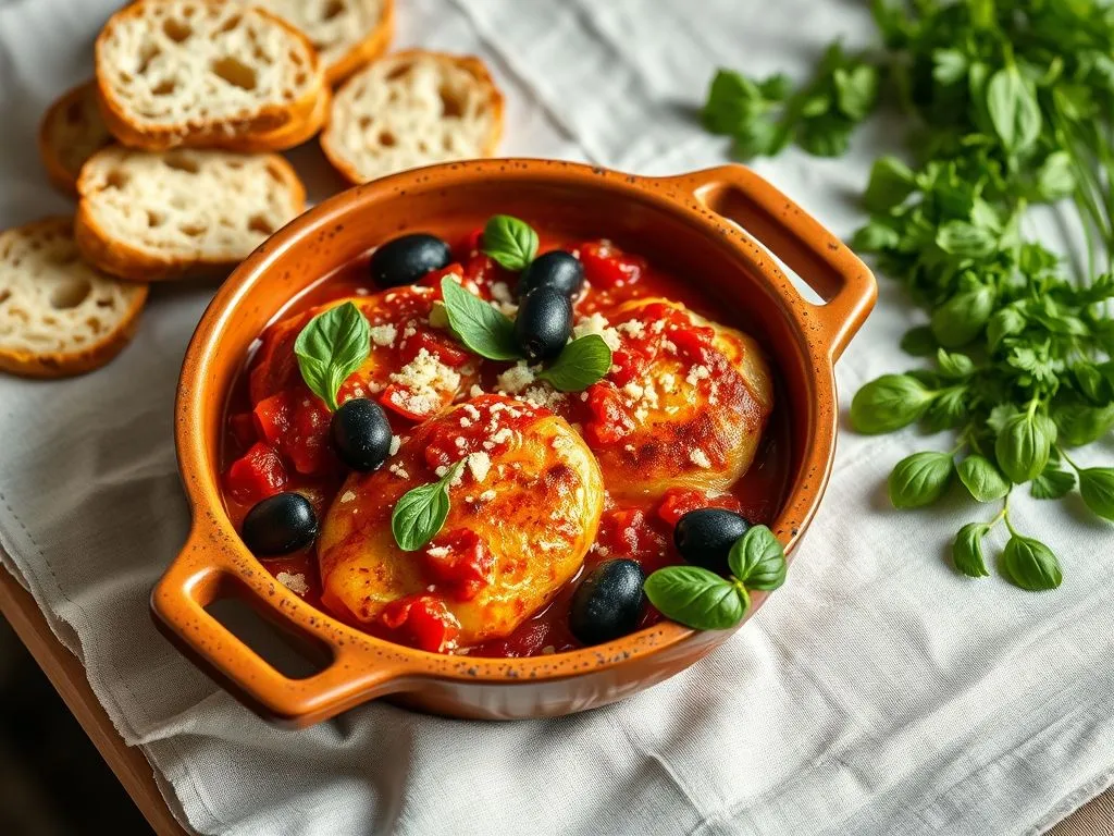 Tomato Basil Chicken