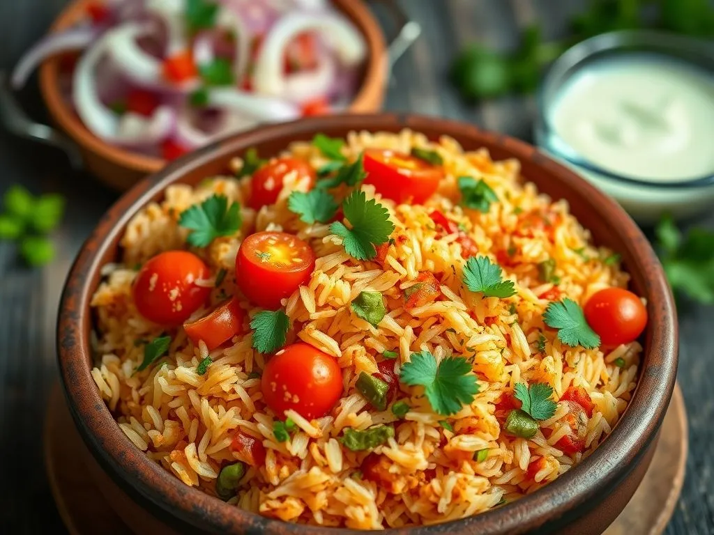 Tomato Rice (North style)