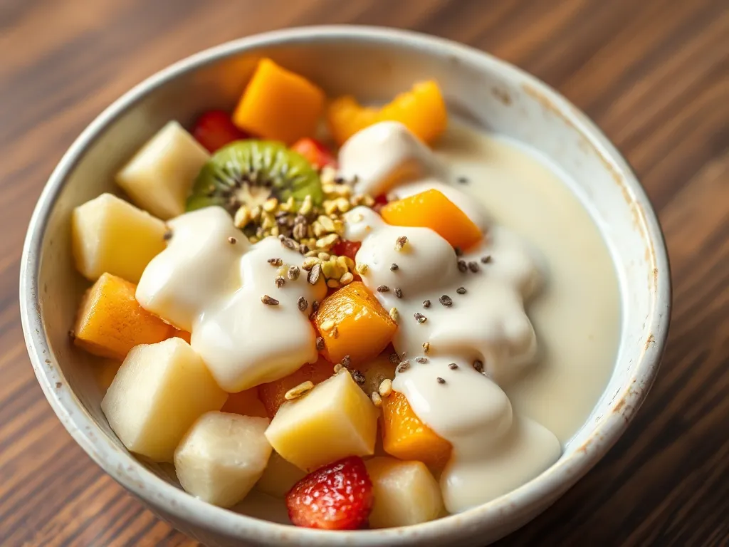 Vanilla Fruit Sauce With Left Over Fruits
