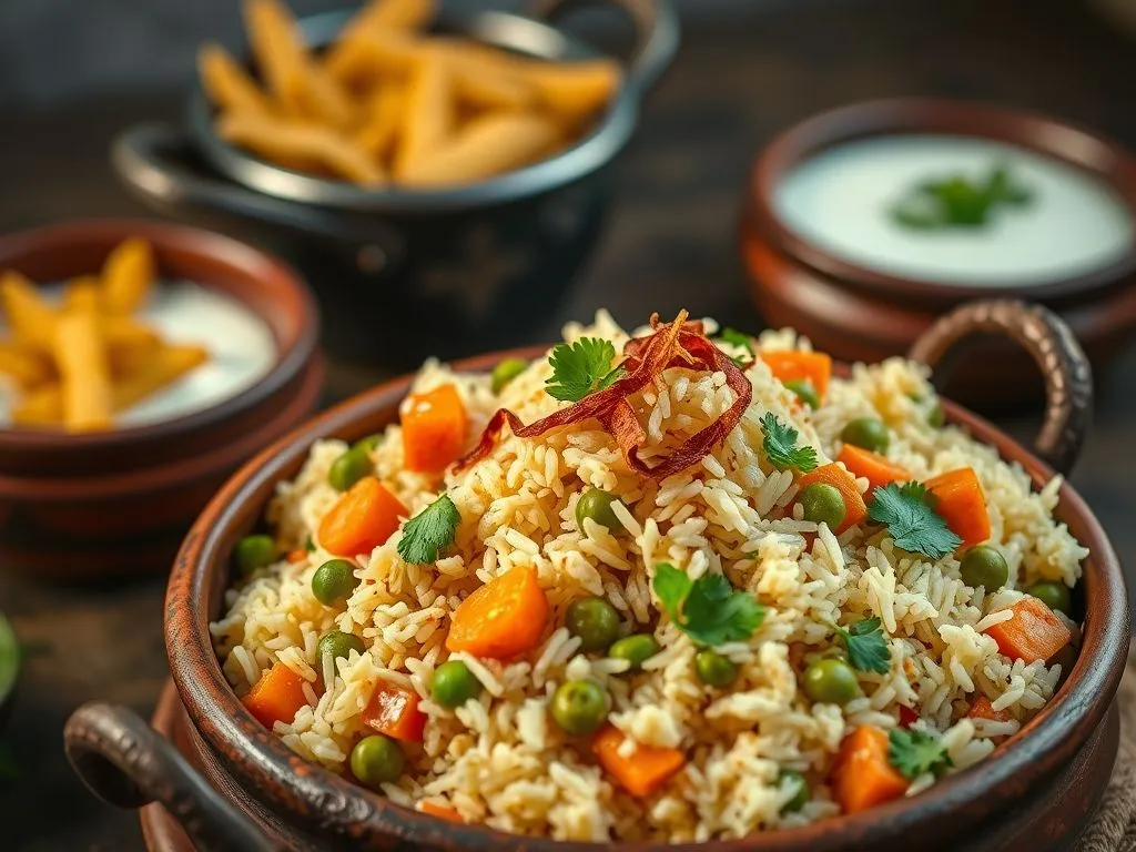 Veg Handi Pulao