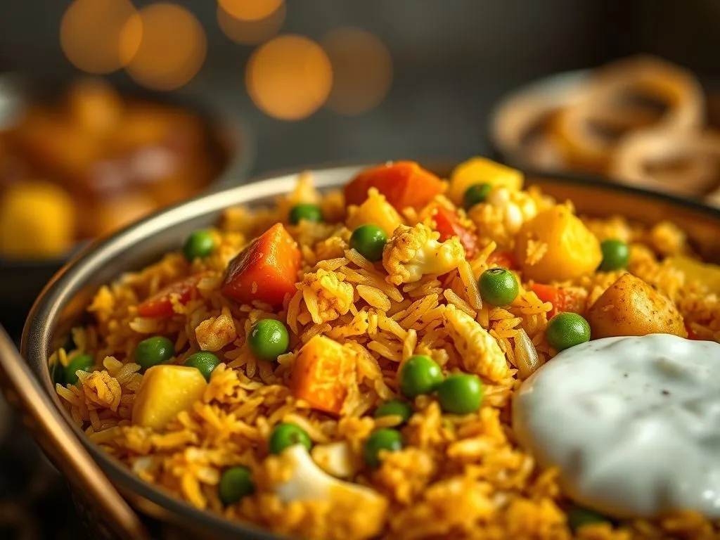 Veg Tehri (UP style)