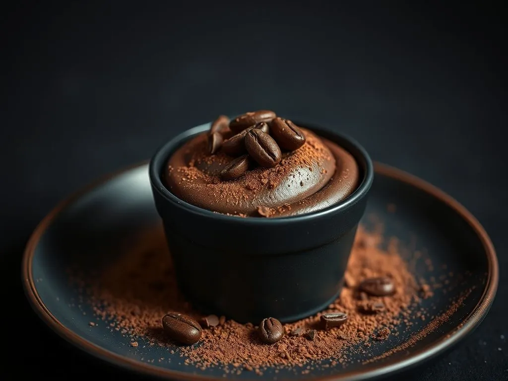Vegan Guilt Free Chocolate Espresso Mousse