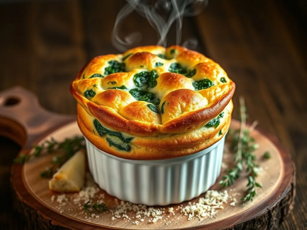 Vegetable Filled Souffle