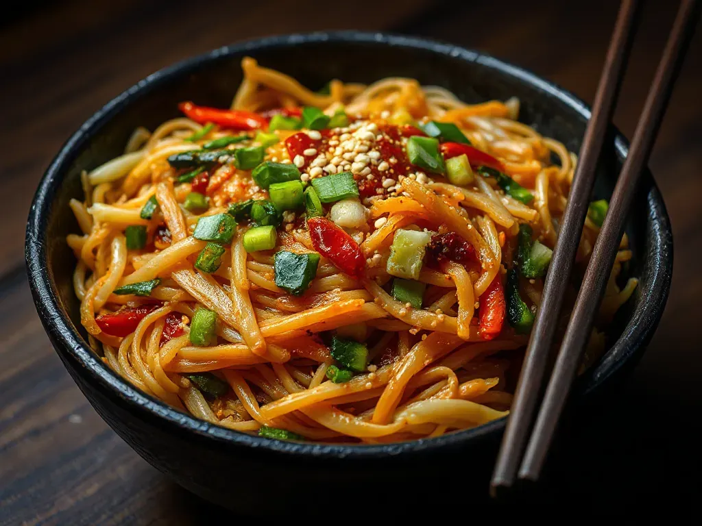 Vegetarian Hack Noodles