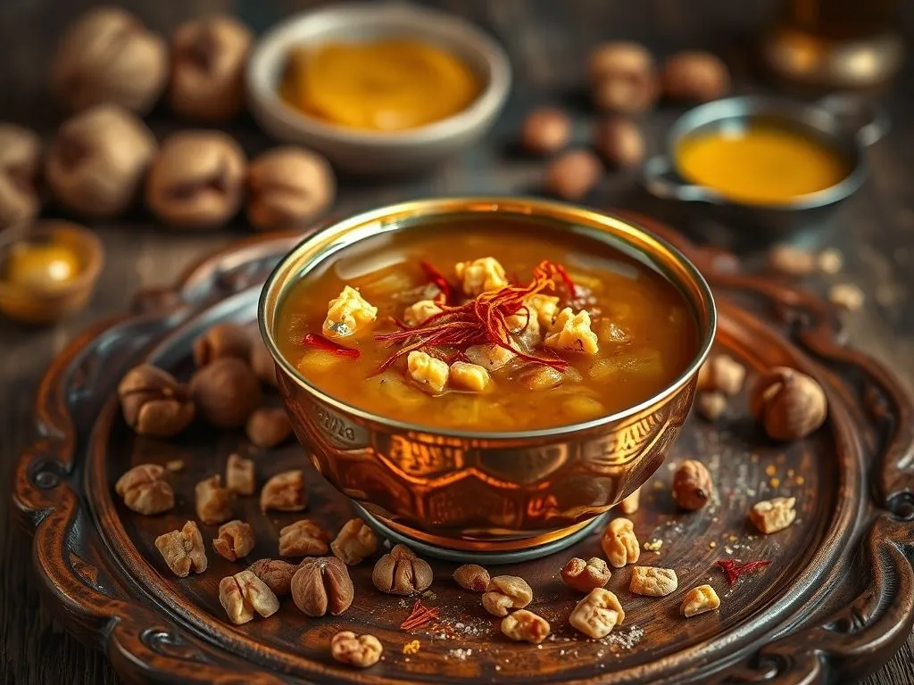 Walnut Sheera/Halwa
