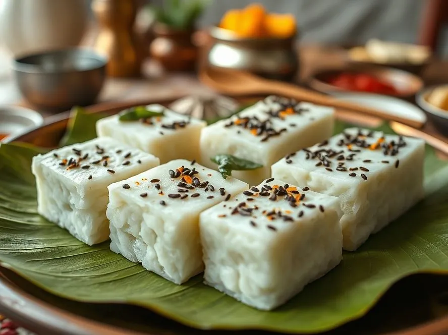 White Dhokla