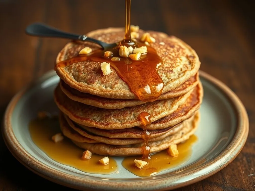 Whole Wheat Jaggery Pancakes