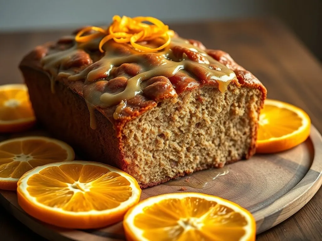 Whole Wheat Orange Honey Cake