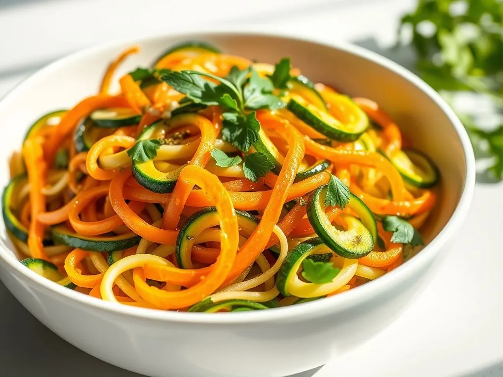 Zucchini and Carrot Pasta
